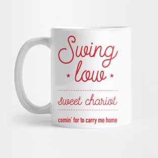 England rugby anthem — Swing Low, Sweet Chariot Mug